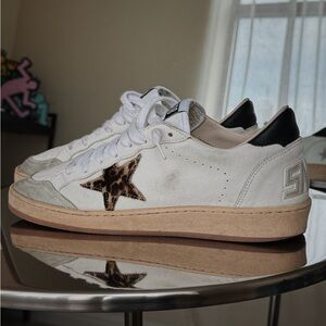 GOLDEN GOOSE BALLSTARs LEOPARD PRINT